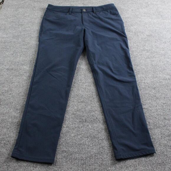 Lululemon Pants Mens 35 ABC Pant Slim Warpstreme Blue Casual Golf Work Business - Picture 1 of 11